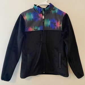 NWOT Women’s FILA sport black full-zip fleece, Small